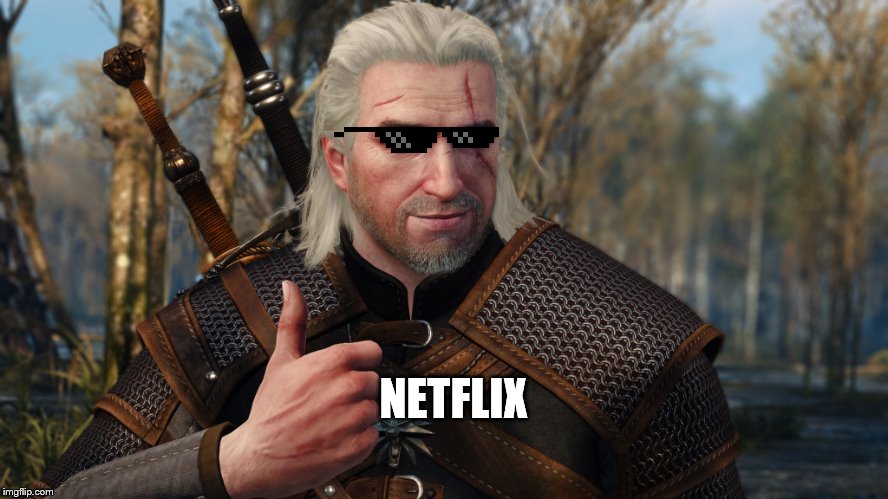 Trailer Approved! | NETFLIX | image tagged in witcher approved | made w/ Imgflip meme maker