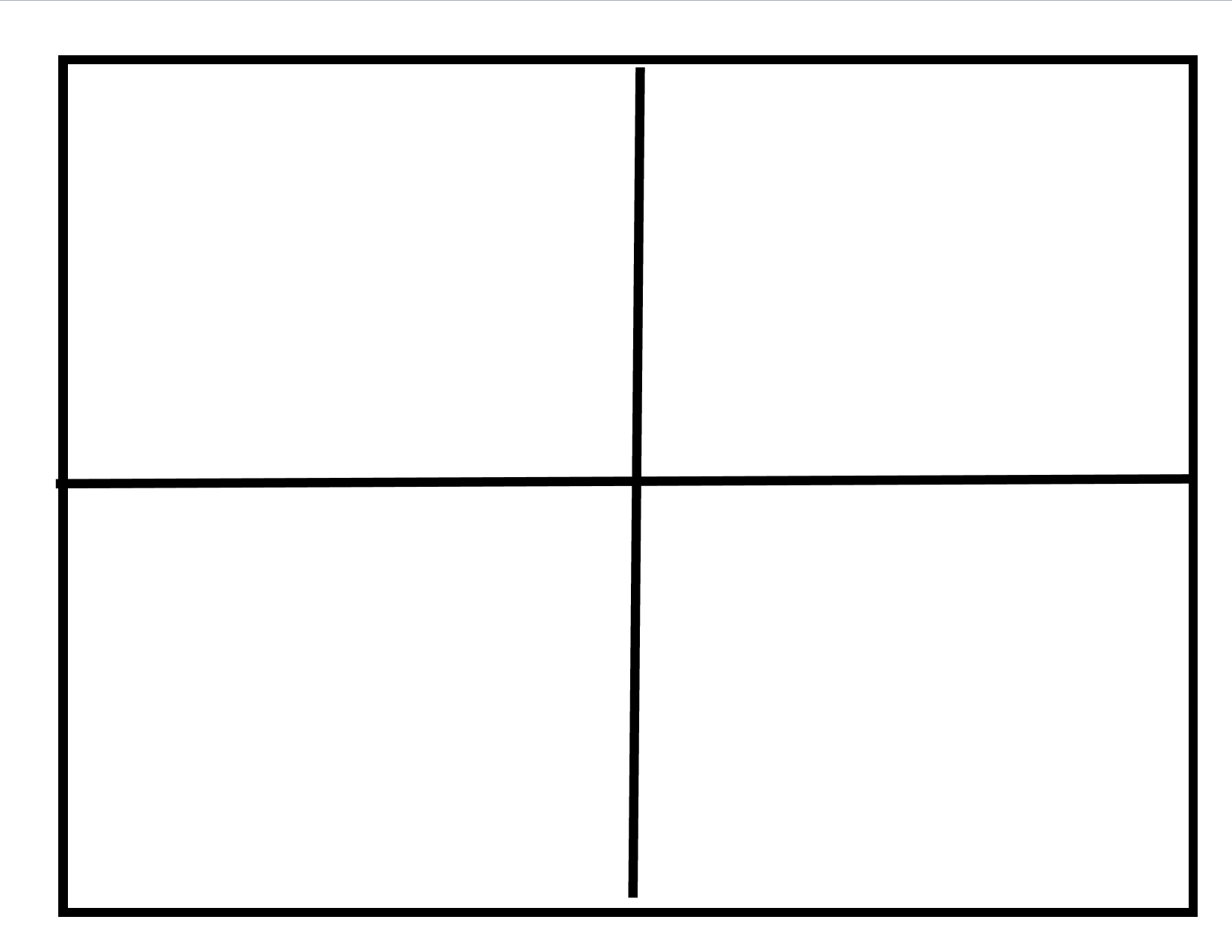 Blank Quadrant Blank Template Imgflip