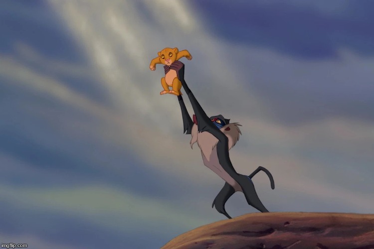 when you are checking to see if your kid is poopy . . . . | image tagged in memes,lion king | made w/ Imgflip meme maker