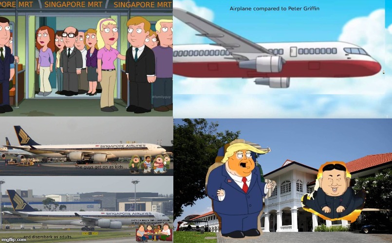 The history of Singapore | image tagged in singapore,family guy,planes,subway,2018 summit,sq21/22 | made w/ Imgflip meme maker
