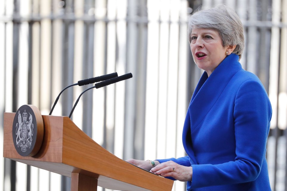 Theresa May Blank Meme Template