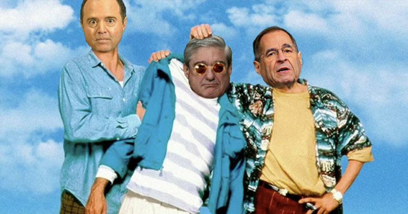 Weekend at Mueller's Blank Meme Template