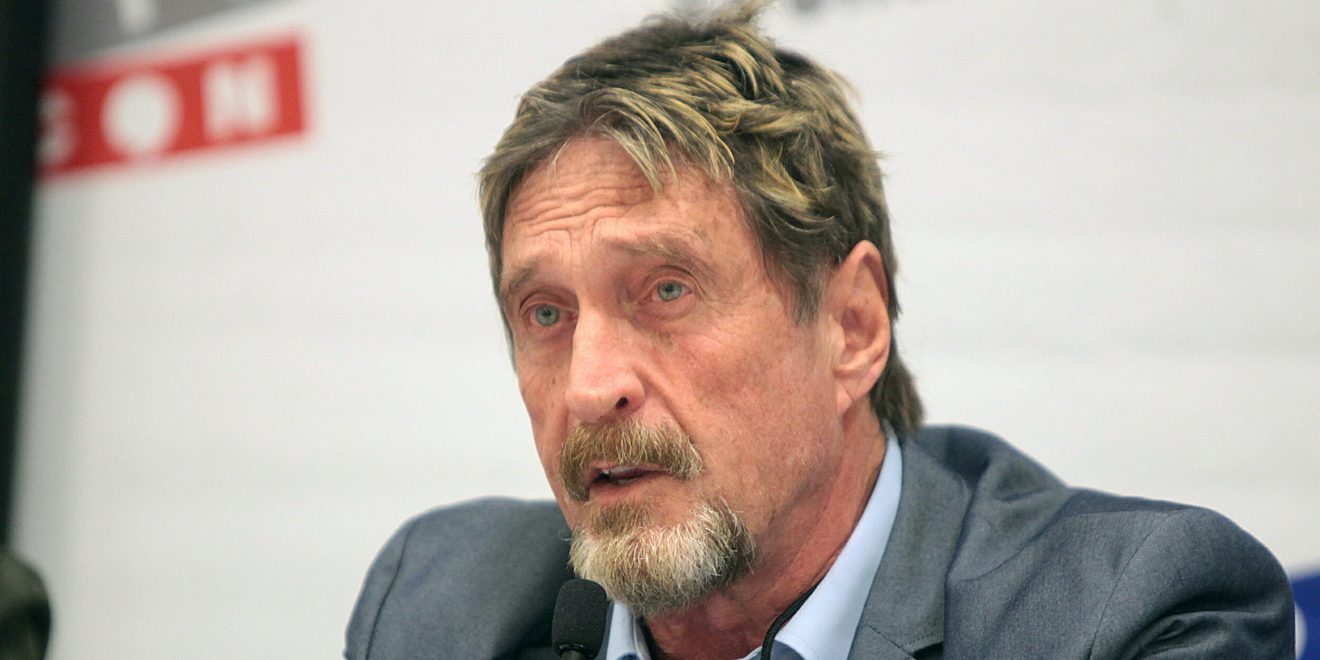 High Quality John McAfee Blank Meme Template