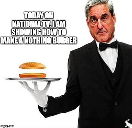 Muehler with burger | TODAY ON NATIONAL TV, I AM SHOWING HOW TO MAKE A NOTHING BURGER | image tagged in muehler with burger | made w/ Imgflip meme maker