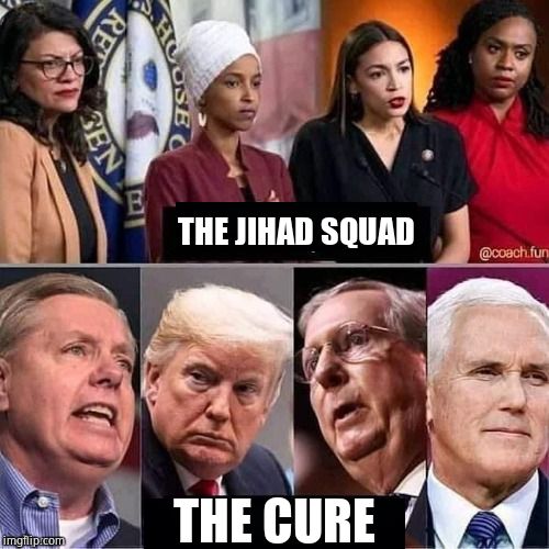 THE JIHAD SQUAD THE CURE | made w/ Imgflip meme maker