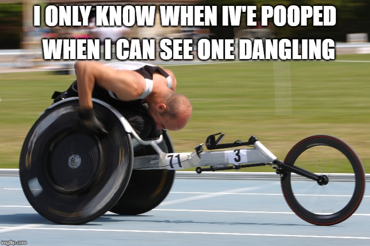 I ONLY KNOW WHEN IV'E POOPED WHEN I CAN SEE ONE DANGLING | made w/ Imgflip meme maker
