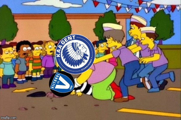 Gent - Viitorul right now | image tagged in he's already dead,funny memes,memes,funny,football,soccer | made w/ Imgflip meme maker