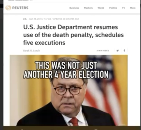 Executive Order 13818 executions coming Blank Meme Template