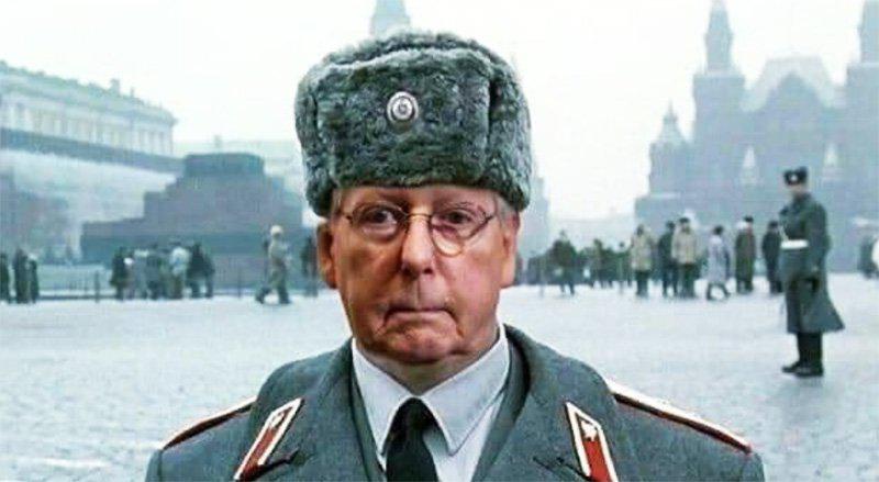 High Quality Moscow Mitch Blank Meme Template