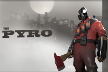 High Quality TF2 The Pyro Blank Meme Template