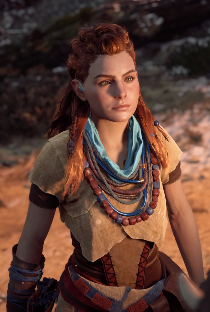 Aloy Might Help You Blank Meme Template