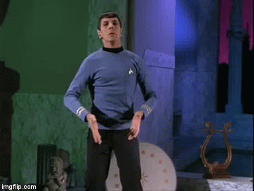 Is Spock Trying to Invoke the Spirit? - Imgflip