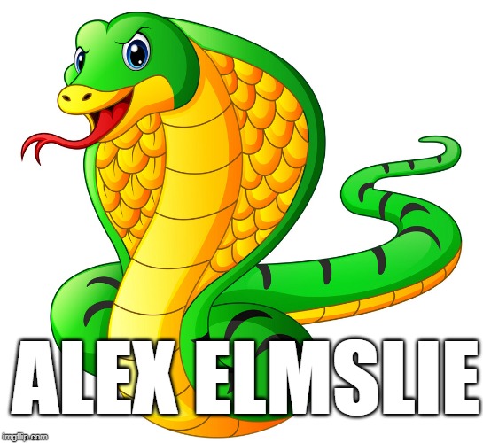 ImAllexx | ALEX ELMSLIE | image tagged in imallexx,youtube,drama,snake,alex elmslie | made w/ Imgflip meme maker
