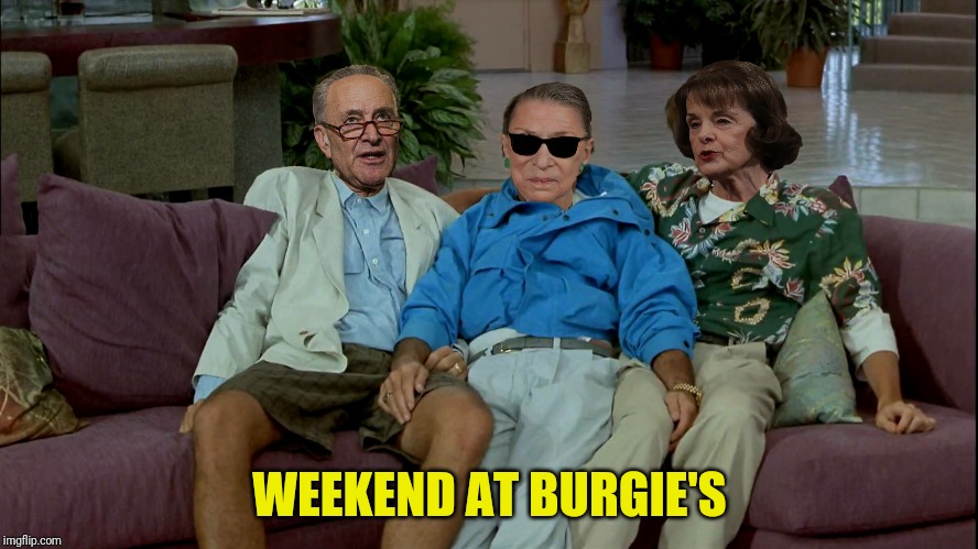 WEEKEND AT BURGIE'S | made w/ Imgflip meme maker