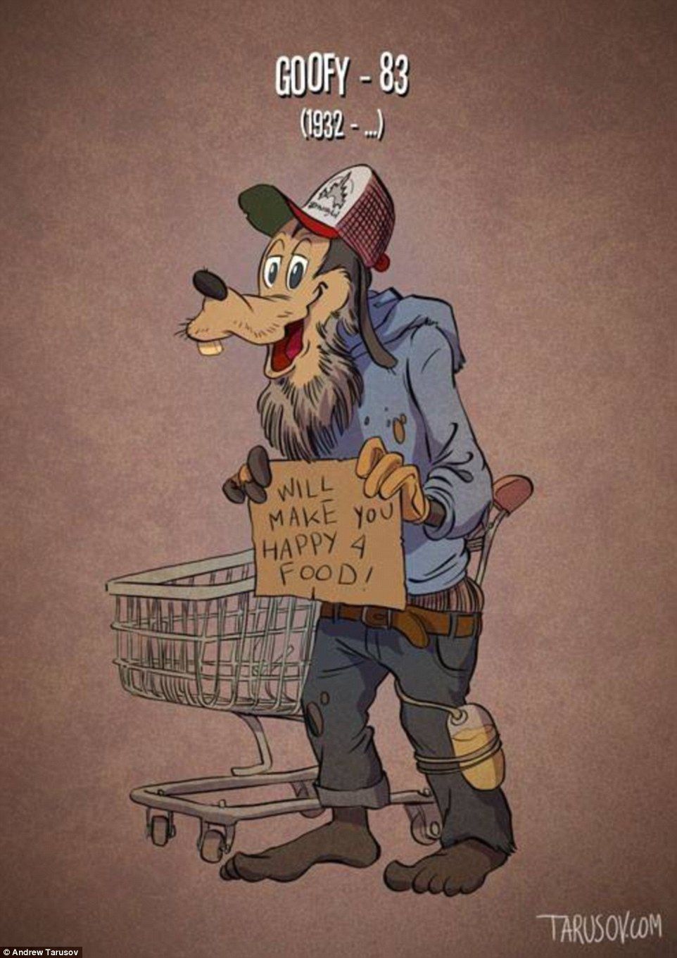 Homeless Disney Blank Meme Template