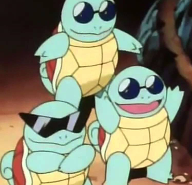 High Quality squirtle squad Blank Meme Template