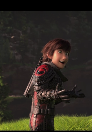 High Quality Excited Hiccup Blank Meme Template