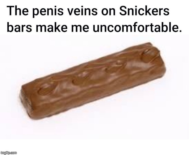 Snickers dick vein