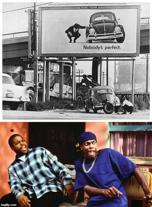 no words needed | image tagged in ice cube damn,vw | made w/ Imgflip meme maker