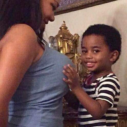 baby boobs happy Blank Meme Template