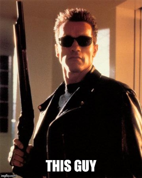 Terminator 2 | THIS GUY | image tagged in terminator 2 | made w/ Imgflip meme maker