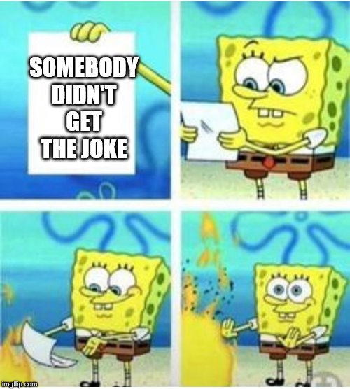 not true | SOMEBODY DIDN'T GET THE JOKE | image tagged in not true | made w/ Imgflip meme maker