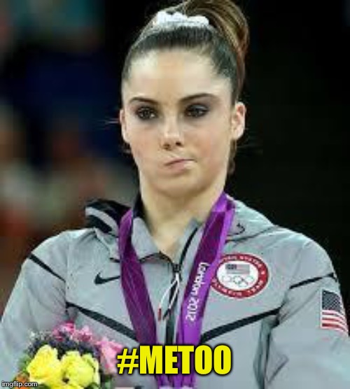 Unimpressed Olympic Gymnast | #METOO | image tagged in unimpressed olympic gymnast | made w/ Imgflip meme maker
