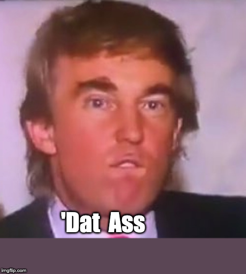 Dat Trump Ass | 'Dat  Ass | image tagged in dat ass,donald trump,trump | made w/ Imgflip meme maker