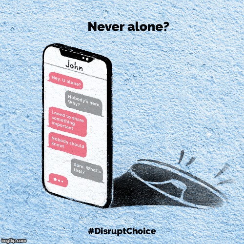 Two’s company, three’s a crowd... #DisruptChoice | image tagged in disruptchoice,tech,privacy,choice,freedom,invasivetech | made w/ Imgflip meme maker