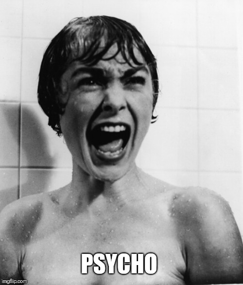 Psycho Scream | PSYCHO | image tagged in psycho scream | made w/ Imgflip meme maker