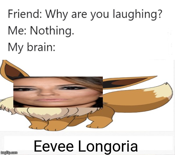 why are you laughing | Eevee Longoria | image tagged in why are you laughing | made w/ Imgflip meme maker