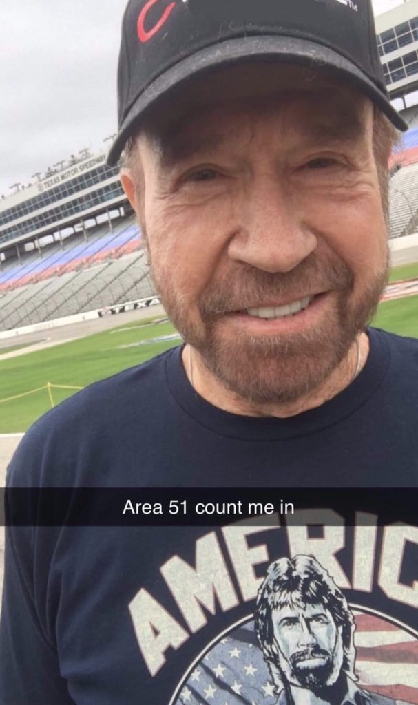 Area 51 Raid Chuck Norris Blank Meme Template