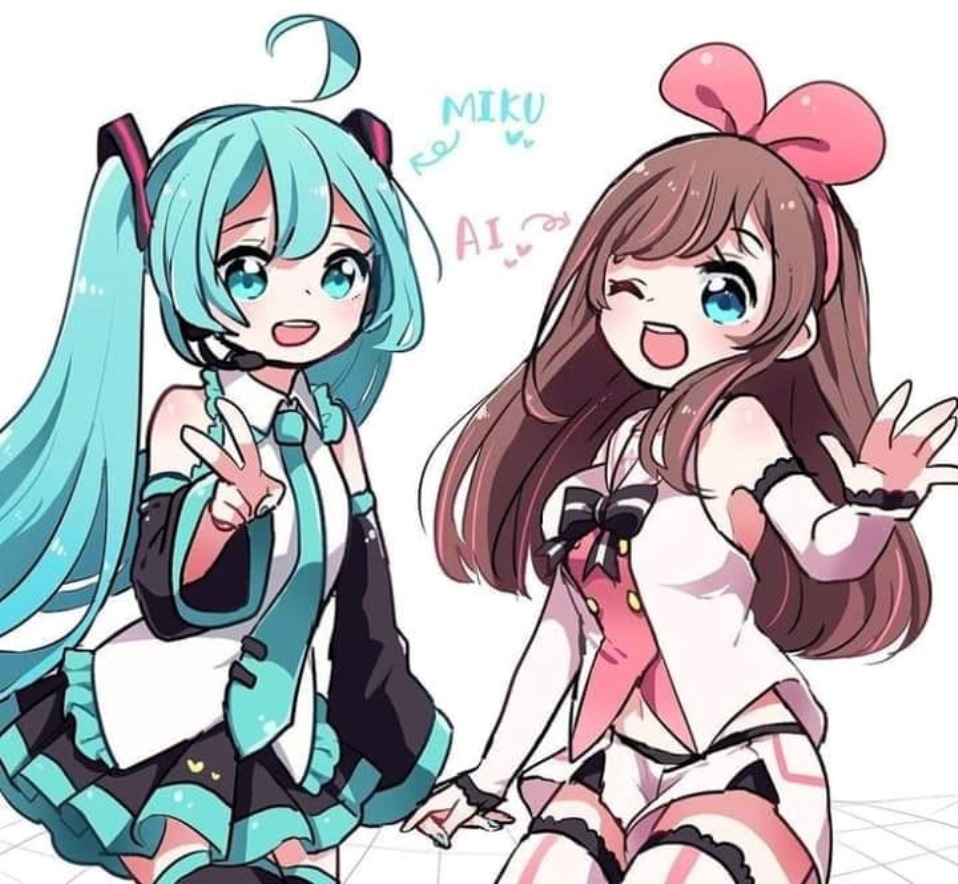 High Quality Miku & AI Blank Meme Template