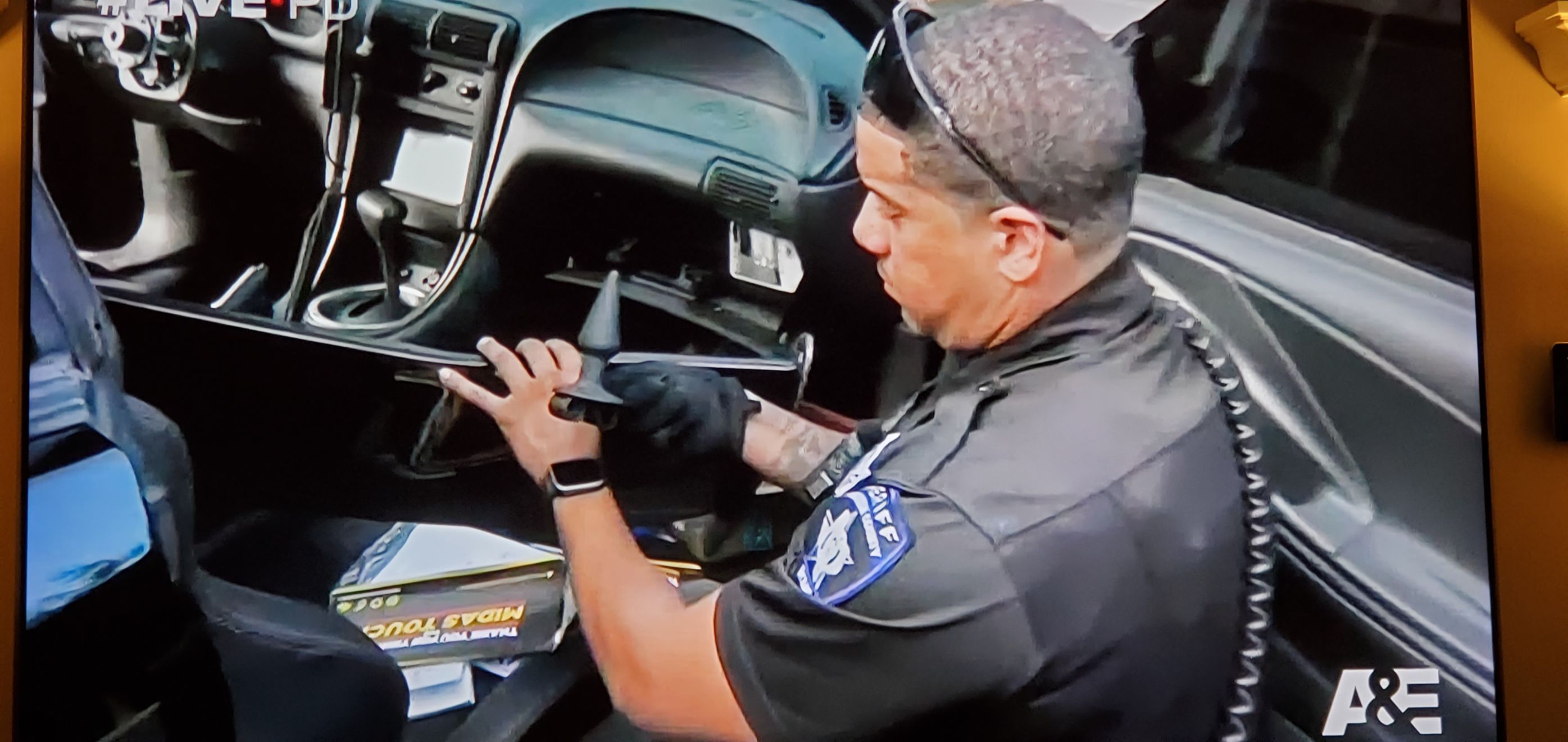 High Quality LivePD car search Blank Meme Template