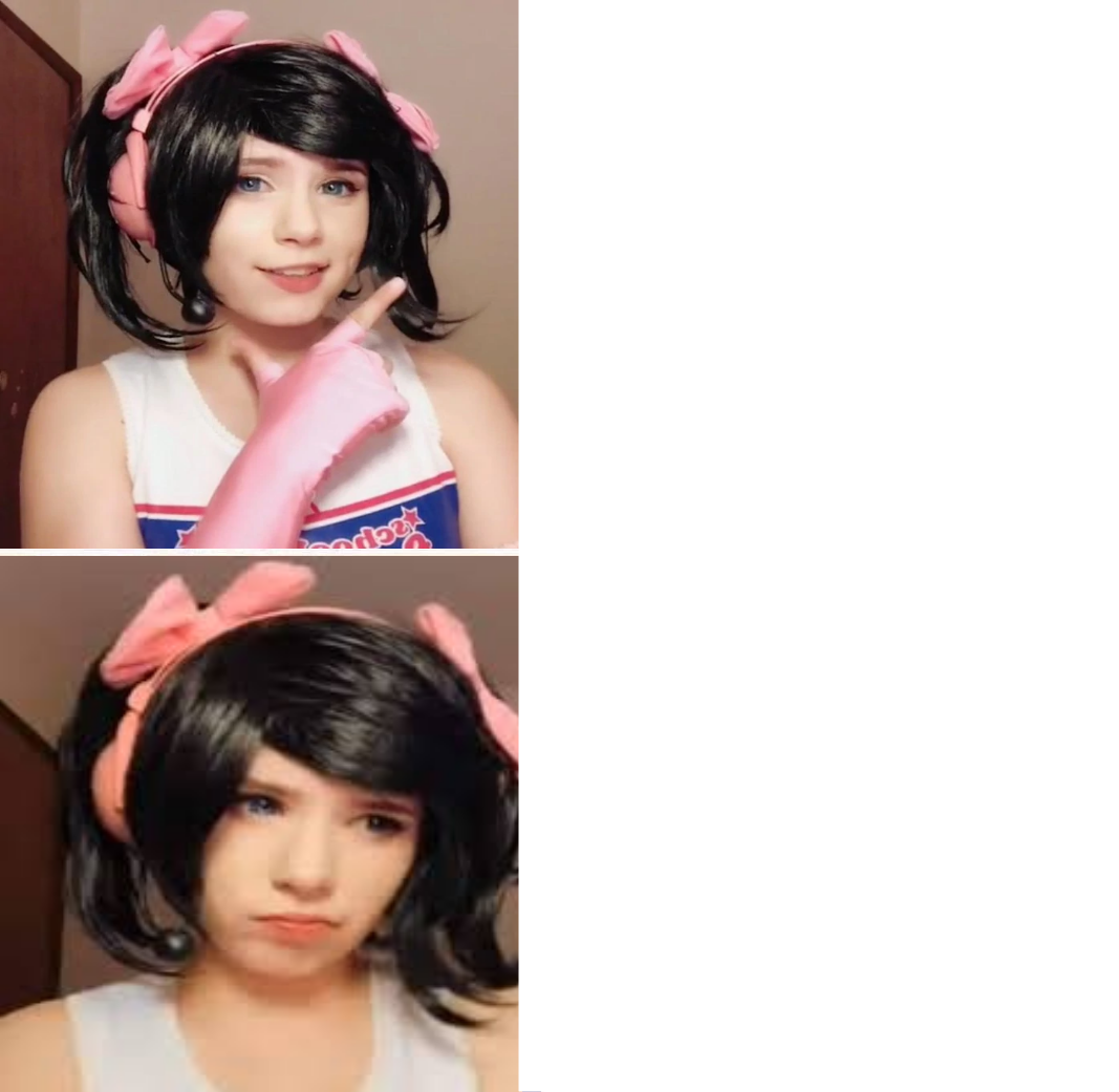 Hit or miss girl Blank Meme Template