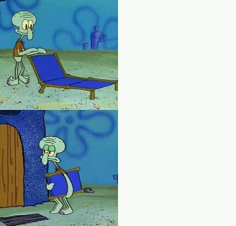 Squidward Blank Meme Template