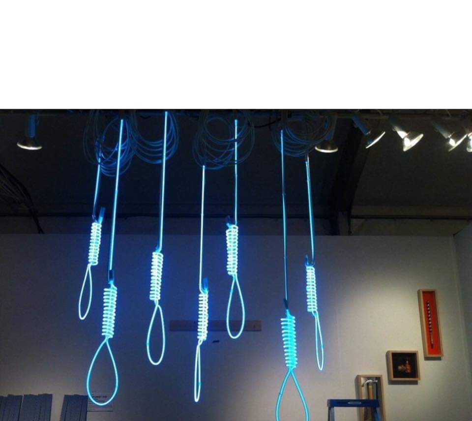 Glowing nooses Blank Meme Template