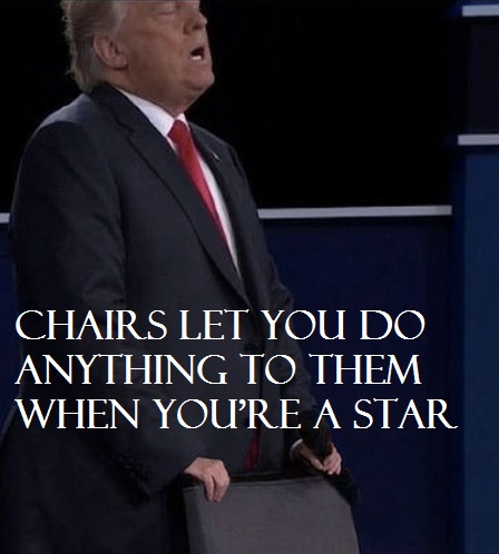 High Quality Trump Chairs Blank Meme Template
