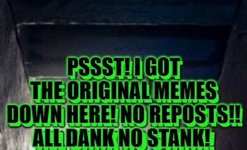 High Quality Dank 2 Stank Blank Meme Template