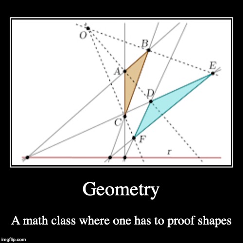 Geometry | image tagged in demotivationals,geometry,math | made w/ Imgflip demotivational maker