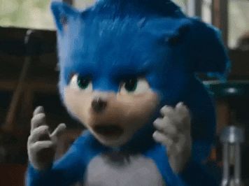 Sonic's Bruh Blank Meme Template