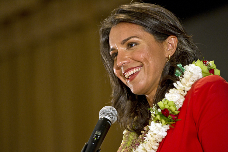 Tulsi Gabbard genuine democrat Blank Meme Template