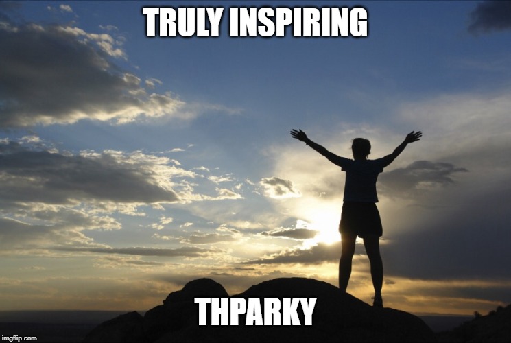 Inspirational  | TRULY INSPIRING THPARKY | image tagged in inspirational | made w/ Imgflip meme maker