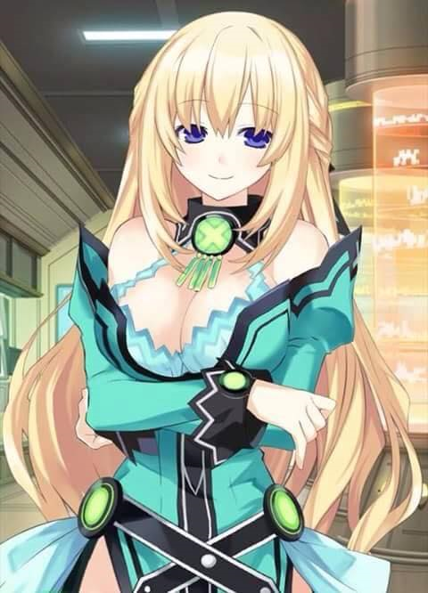 High Quality vert hyperdimension Blank Meme Template