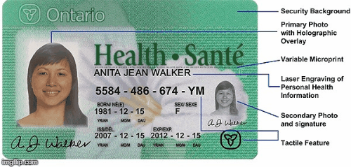 Health Card Version Code