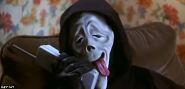 Ghostface Scary Movie | image tagged in ghostface scary movie | made w/ Imgflip meme maker