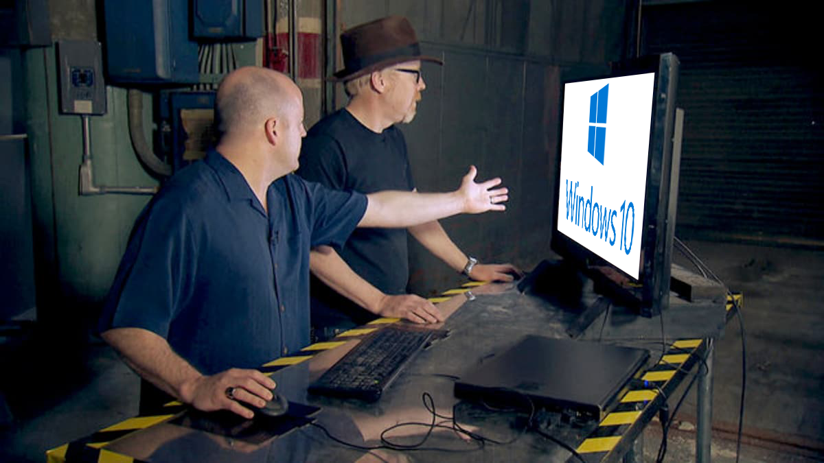 Mythbusters Windows 10 Blank Meme Template