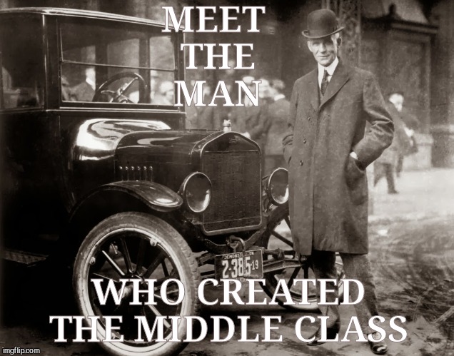 MEET    THE      MAN WHO CREATED THE MIDDLE CLASS | made w/ Imgflip meme maker