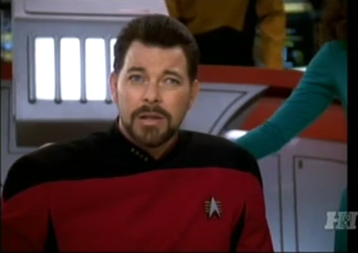 Riker What The Hell ? Blank Meme Template