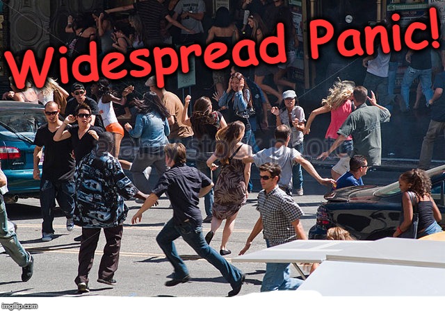 Widespread Panic! | made w/ Imgflip meme maker